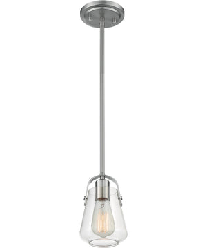 5"W Skybridge 1-Light Pendant Brushed Nickel