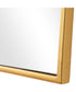 Demure Antique Gold Mirror