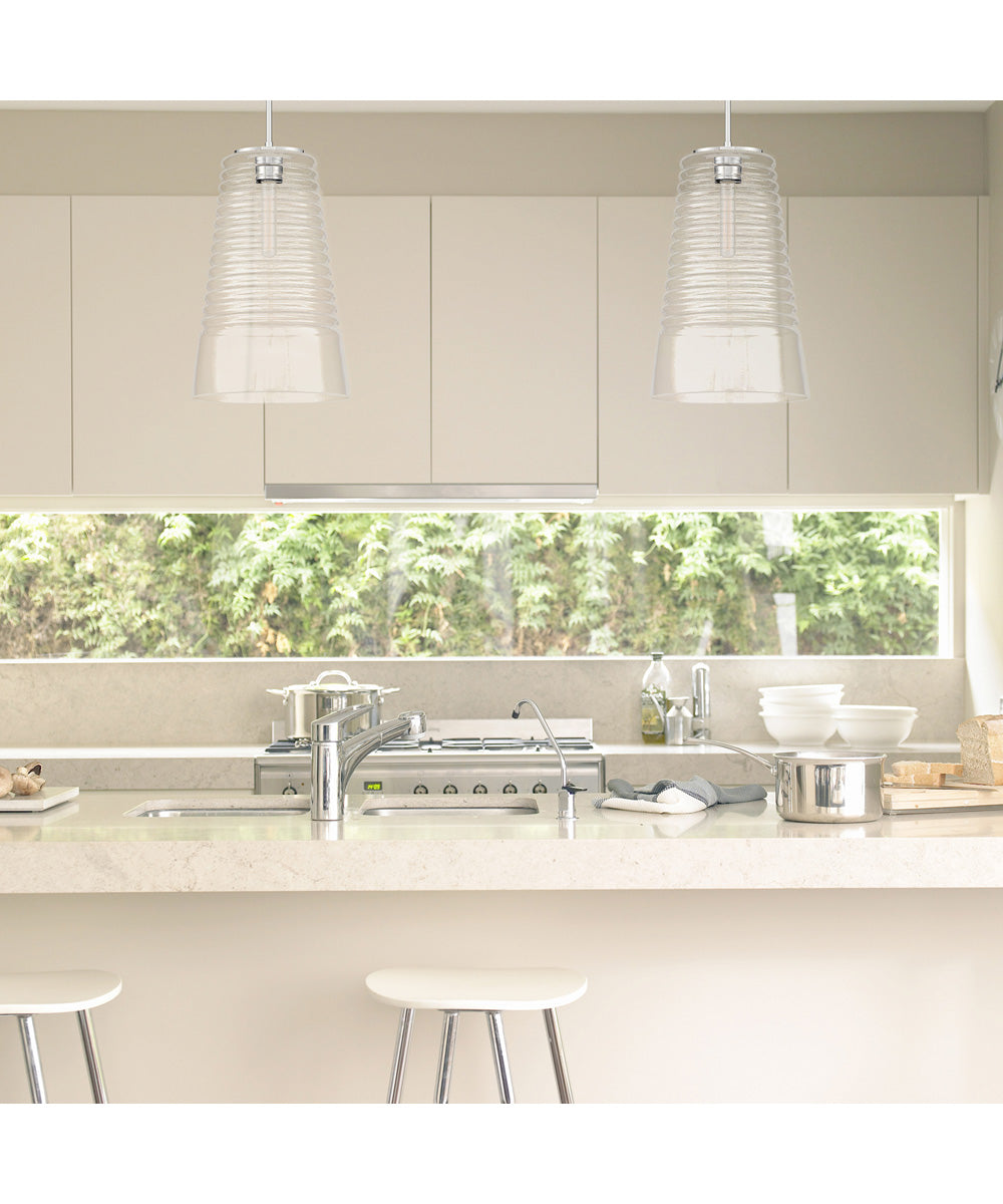 Ingo 1 Light Pendant Polished Nickel