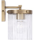 Vaughn 2-Light Vanity Aged Brass