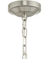 Lieon 2-Light Convertible Pendant Brushed Nickel