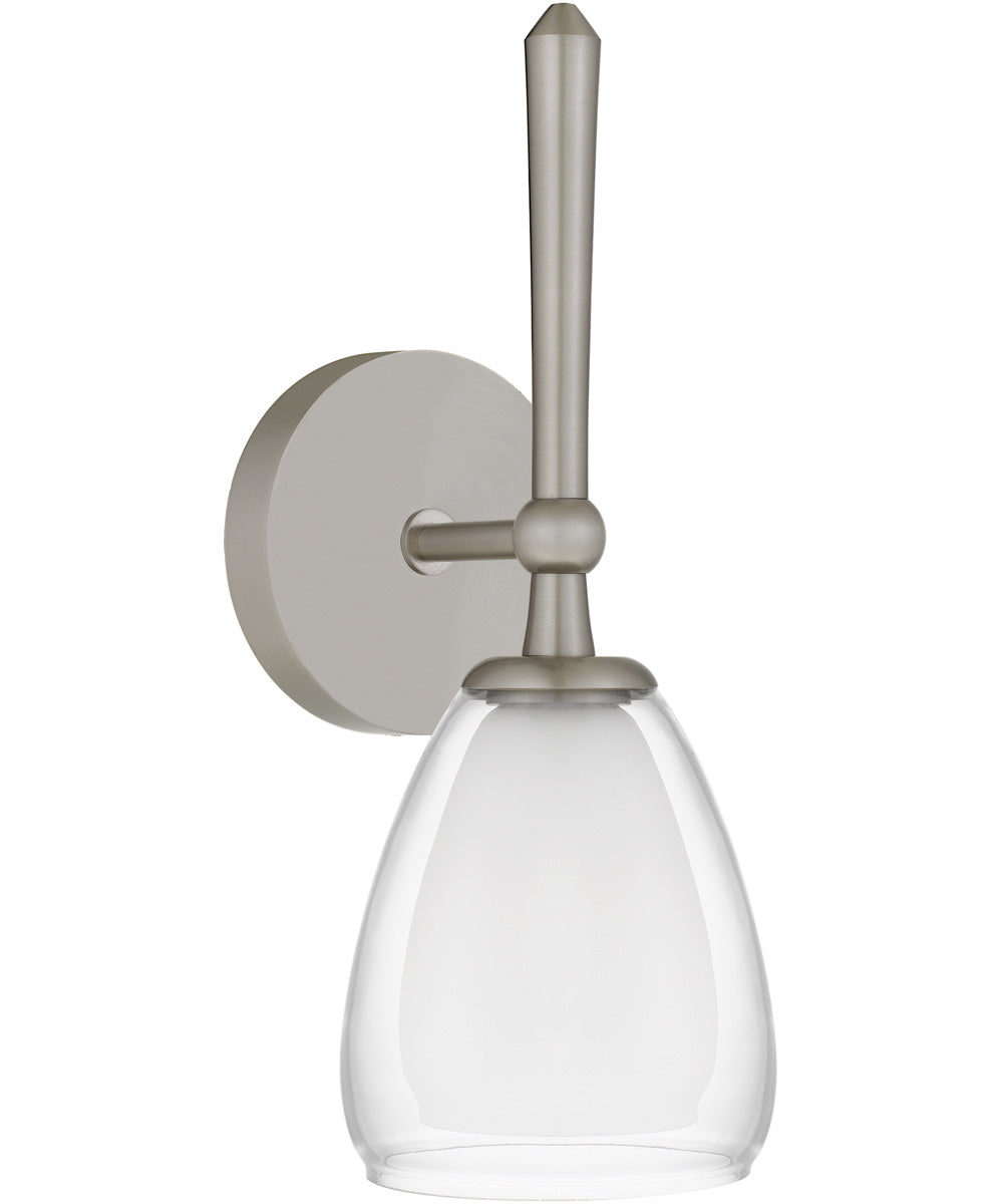 Vivienne 1-light Wall Sconce Brushed Nickel