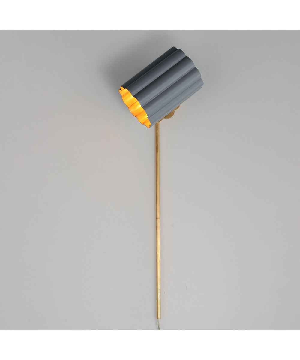 Primrose 1-Light Wall Sconce Gold Leaf