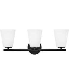 Bri 3-Light Medium Three Light Vanity in Black
