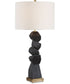 Demelo Stacked Wood Table Lamp