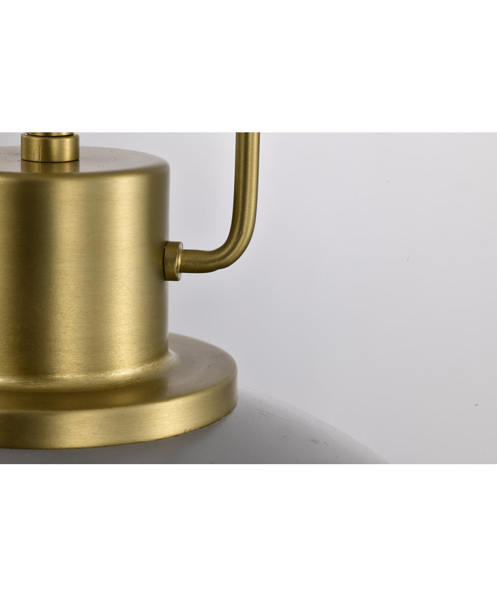 Everton 2-Light Pendant Matte Gray