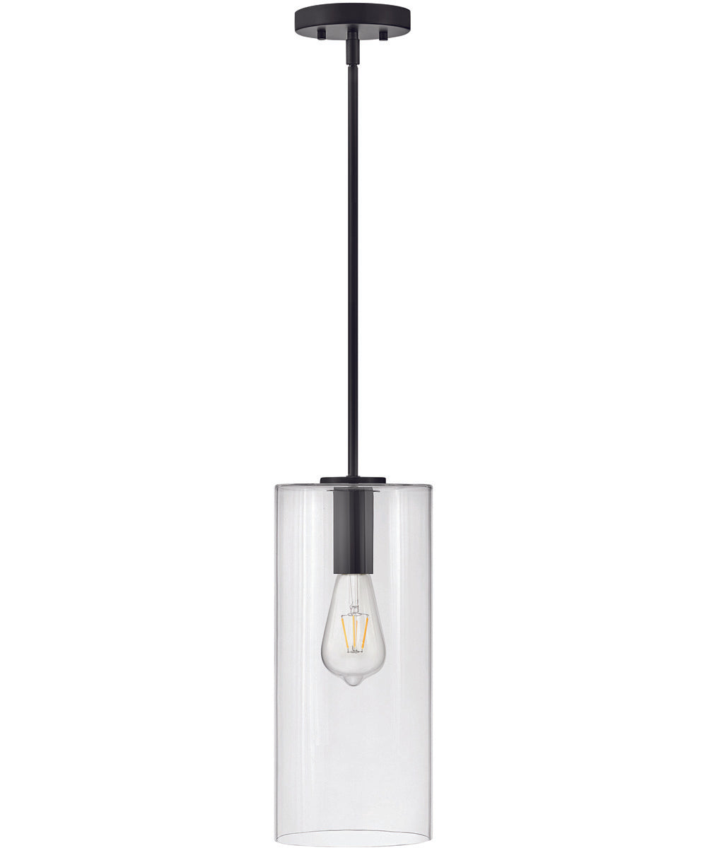 Lane 1-Light Extra Small Single Light Pendant in Black