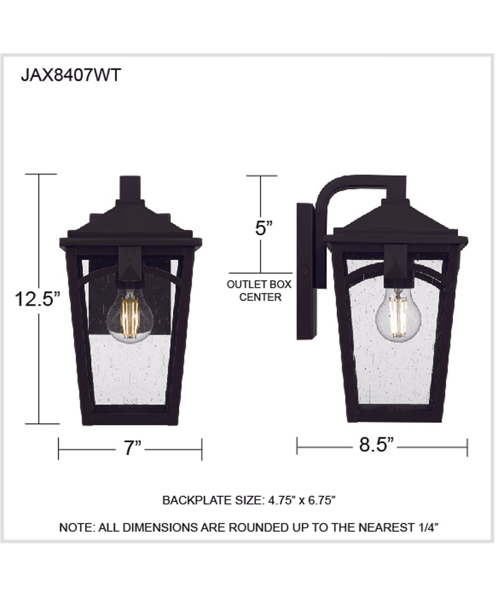 Jaxon 1-light Outdoor Wall Light Western Bronze