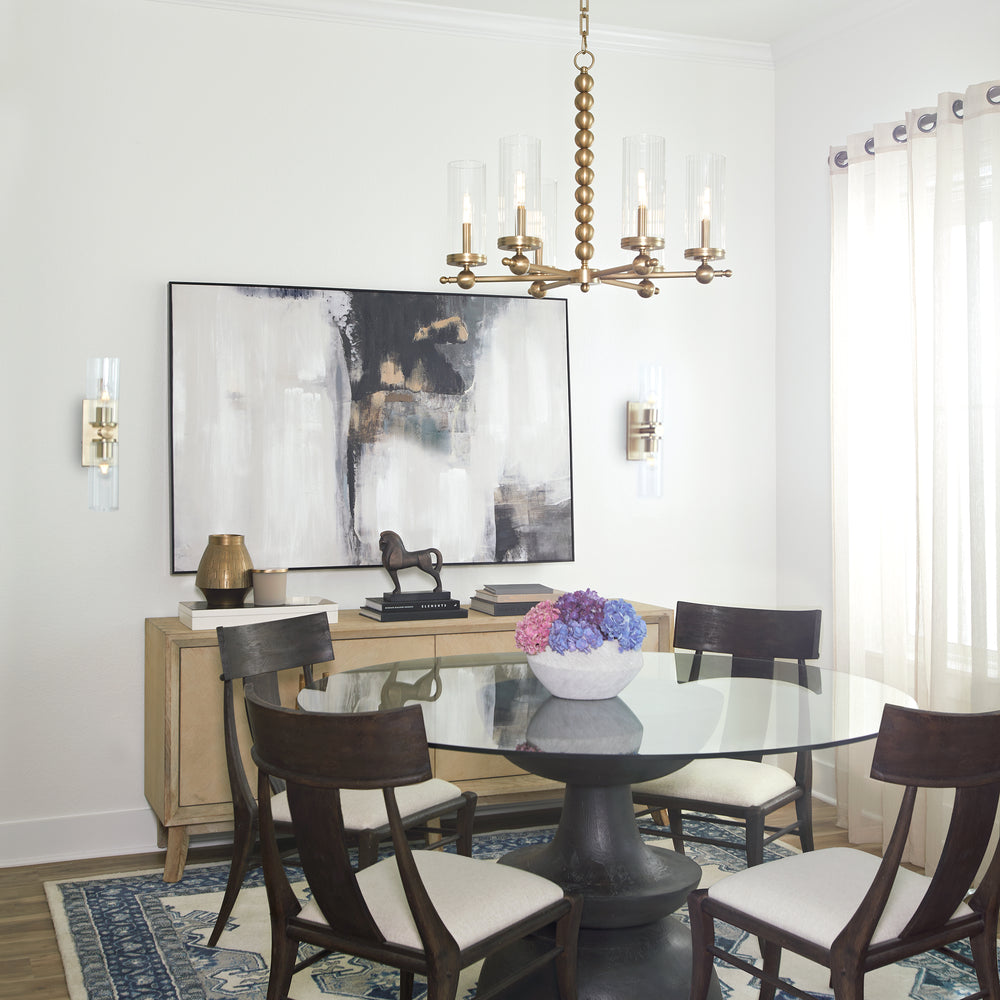 Tamara Day's Mercier 2-light Wall Mount Light Fixture Aged Brass