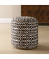 Cas Plush Espresso Ottoman