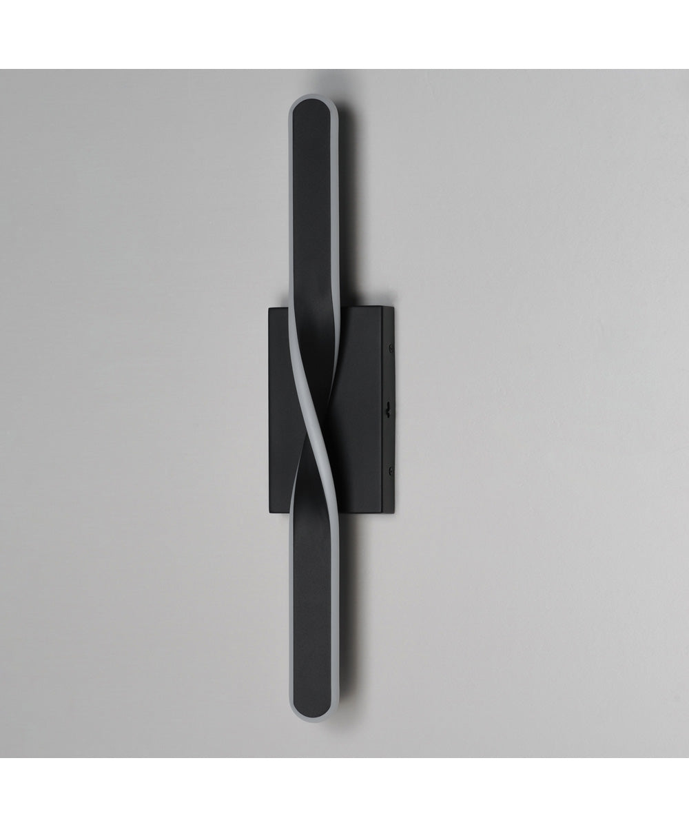 Pirouette 24 inch LED Bath Vanity 5CCT Black