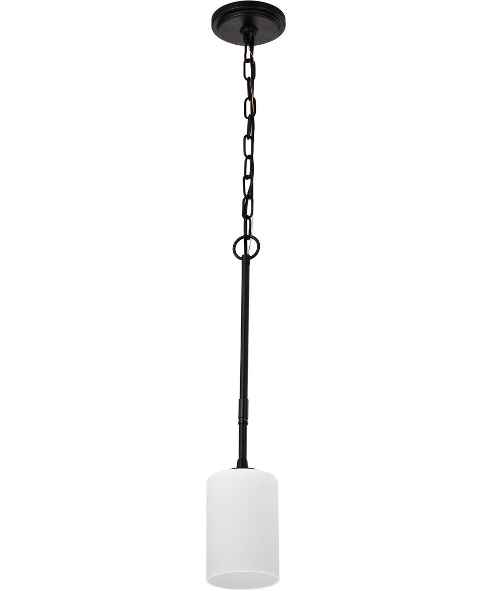 Liam 1-Light Pendant Matte Black
