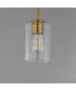 Livingston Single Pendant Natural Aged Brass