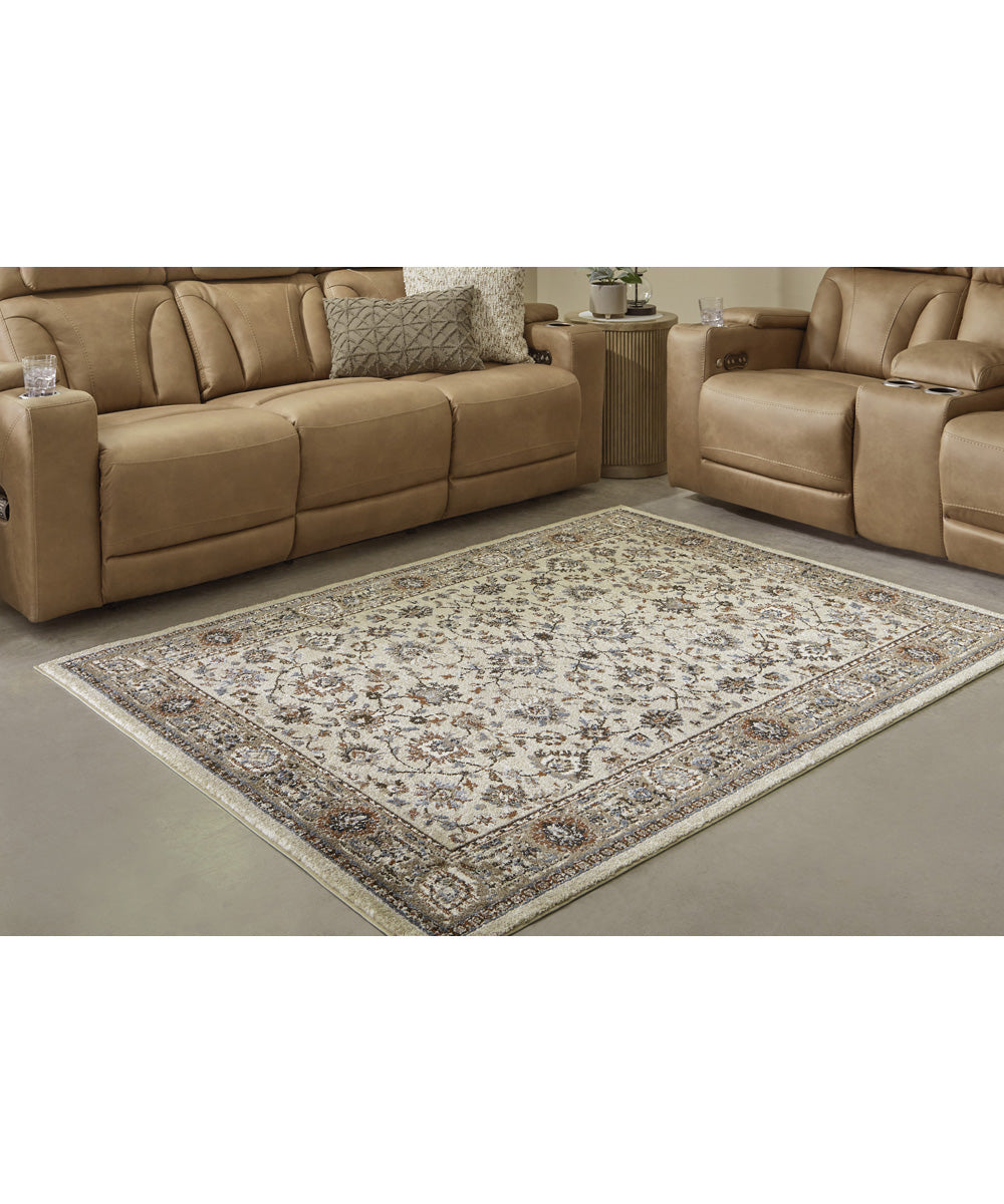 Beritham Medium Rug Blue/Brown/Beige