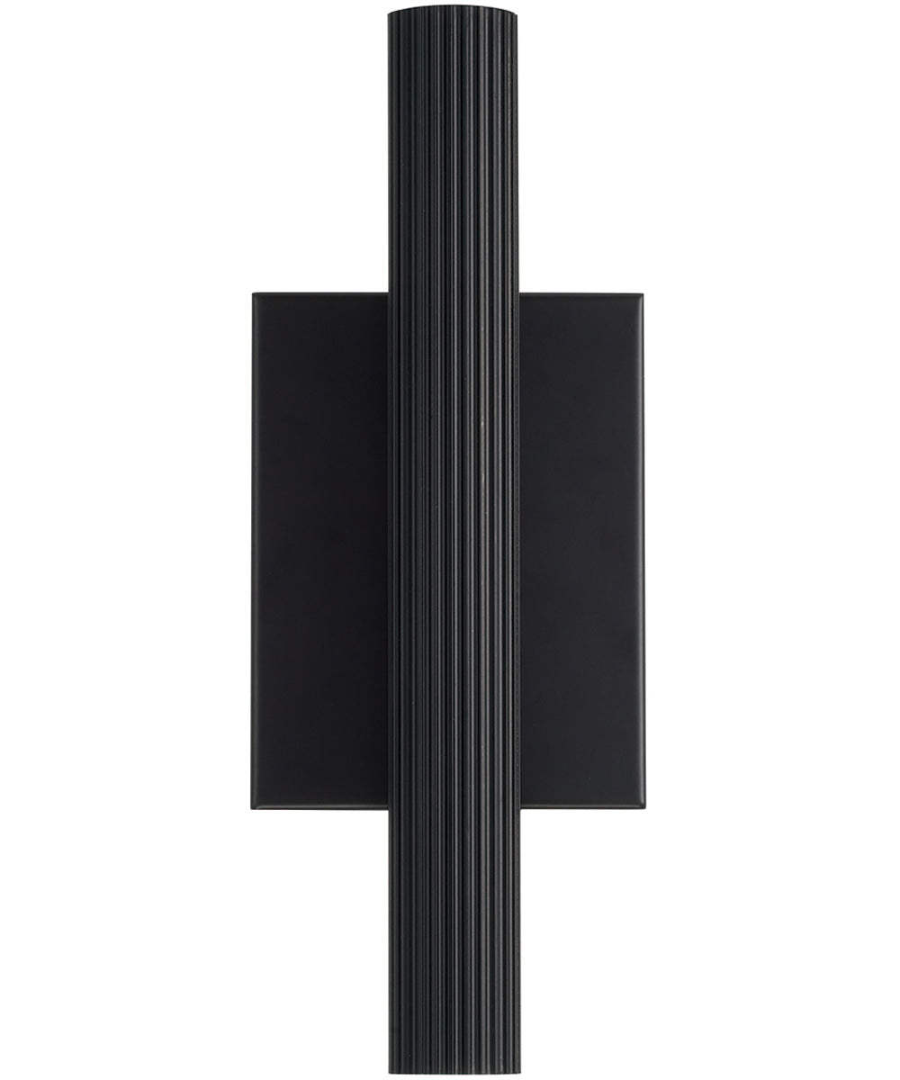 Ian 2-Light Sconce Matte Black
