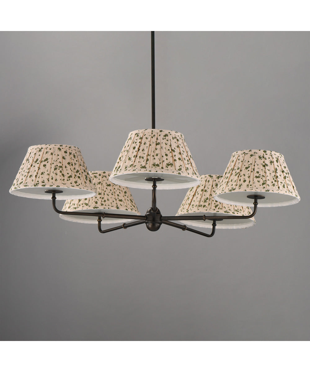 Dunbridge 5-Light Chandelier Antique Bronze
