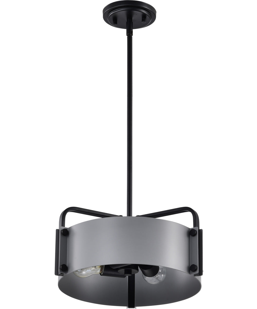 Altos 3-Light Pendant Matte Gray