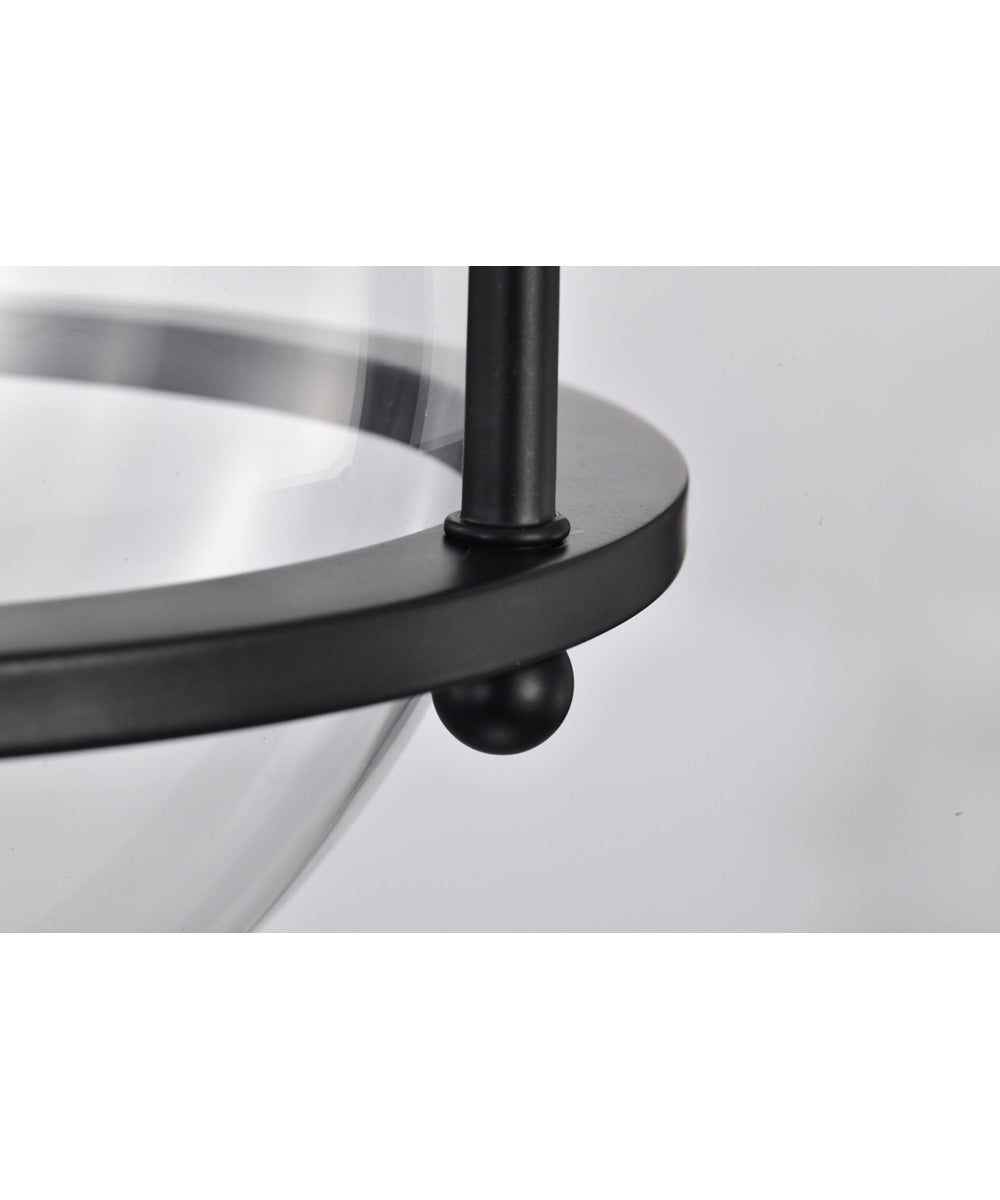 Amado 1-Light Pendant Matte Black