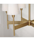 Leland 6-Light Chandelier Aged Brass