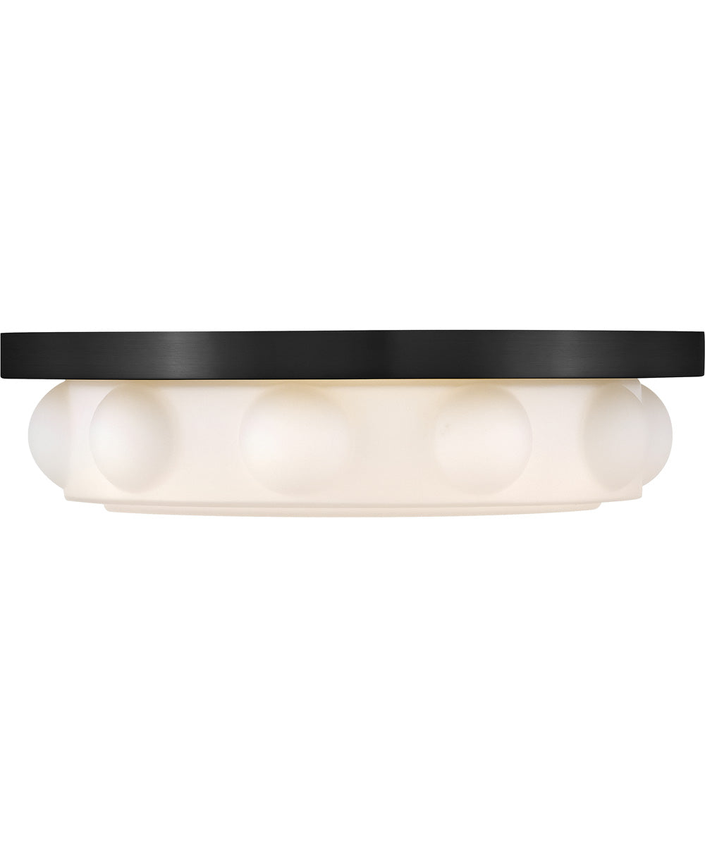Zoey LED-Light Medium LED Flush Mount in Black