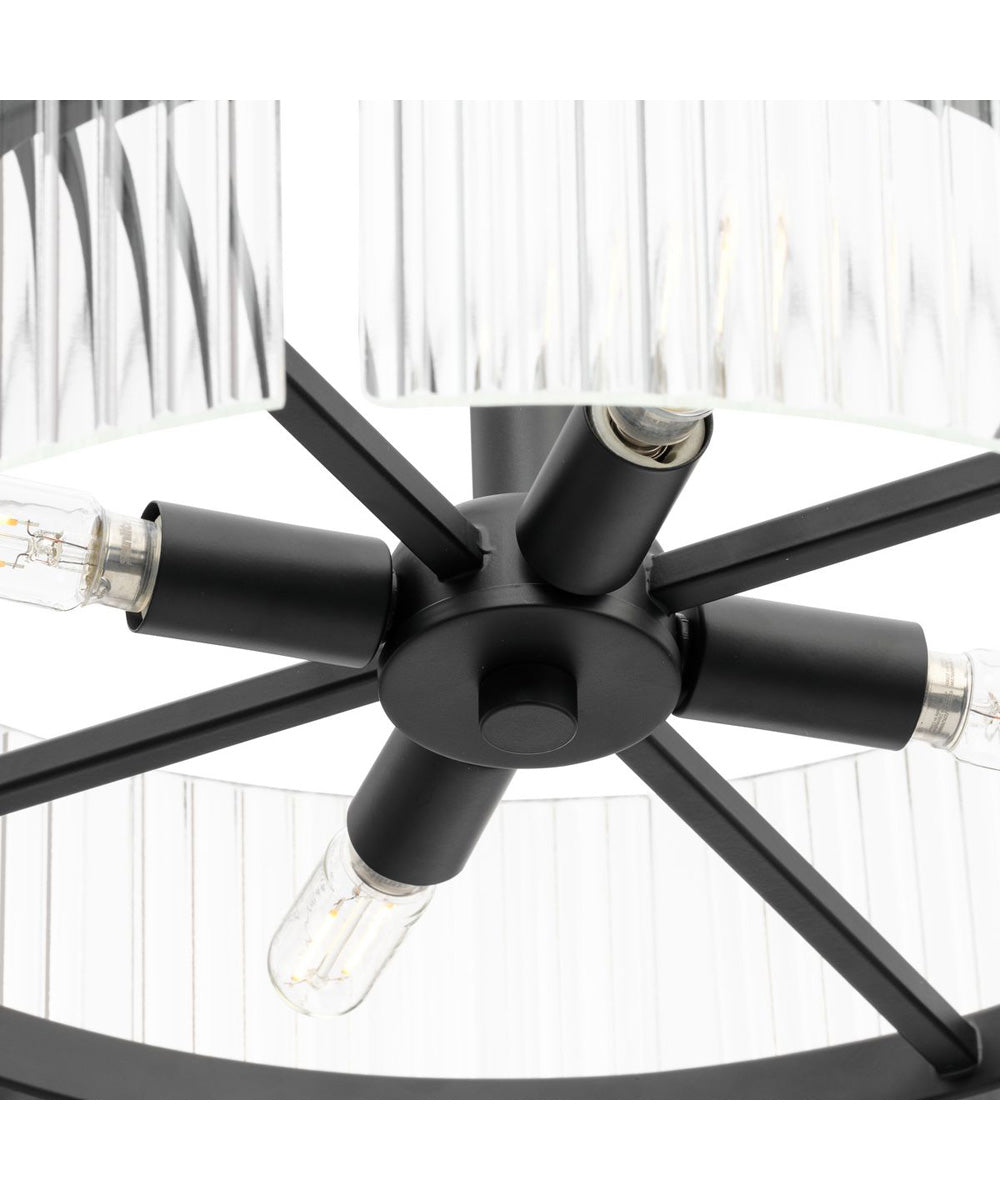 Seville 4-Light Pendant Matte Black