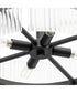 Seville 4-Light Pendant Matte Black