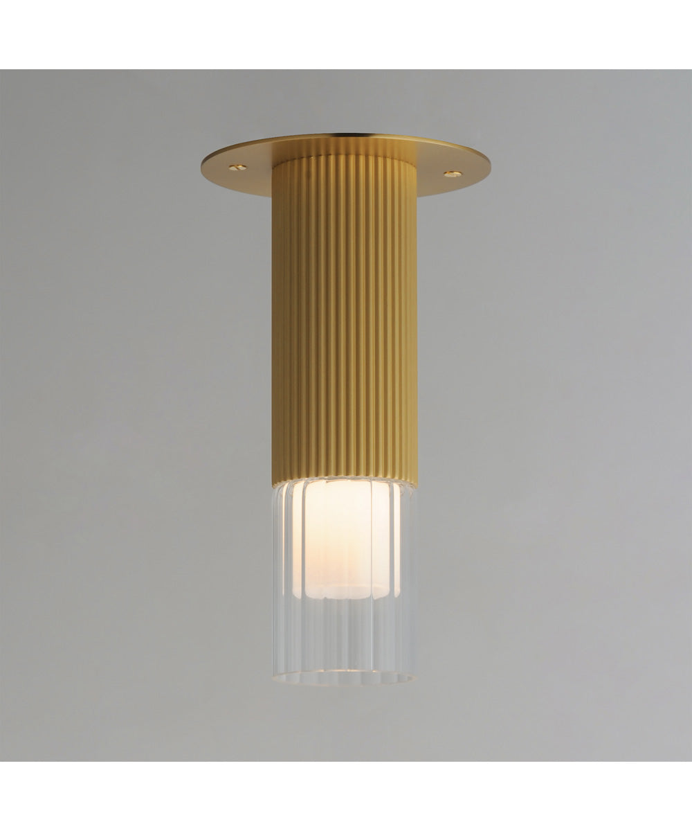 Reeds LED Flush Mount Gold