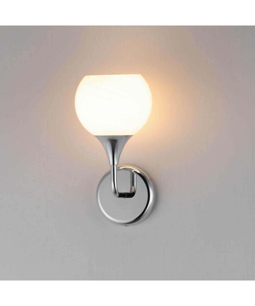 Neve 1-Light Wall Scone Polished Chrome