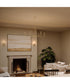 Ilia 6-Light Large Chandelier Brushed Gold