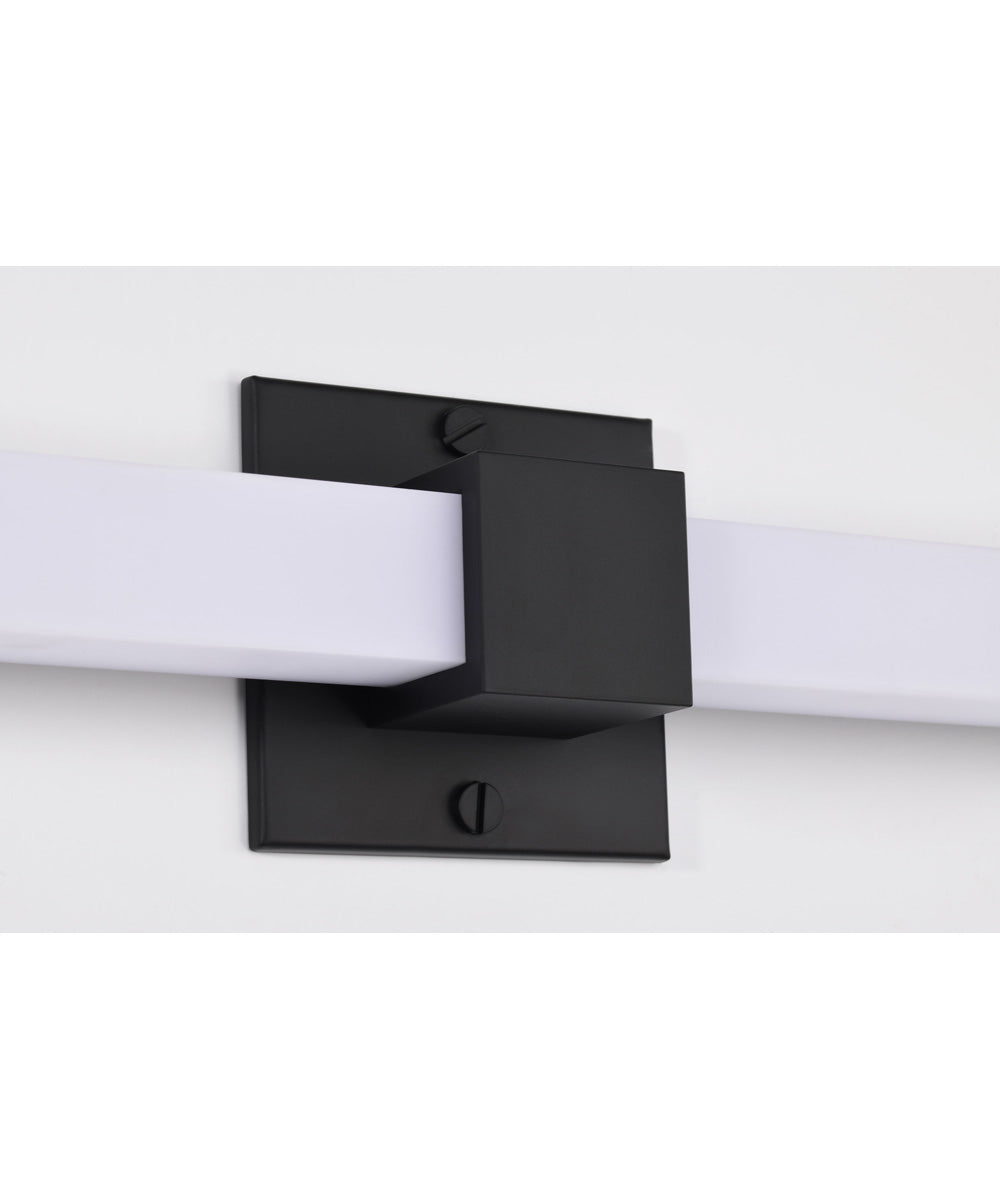 Brightwyn  Vanity & Wall Matte Black