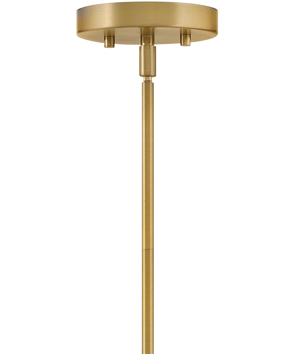 Lucy 1-Light Medium Pendant in Black