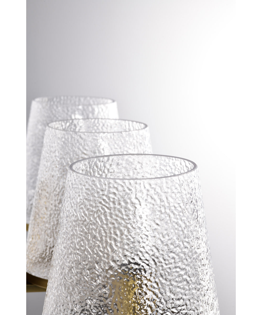 Valentine 3-Light Vanity & Wall Vintage Brass