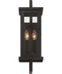 Jordan 2-Light Outdoor Lighting Textured Black