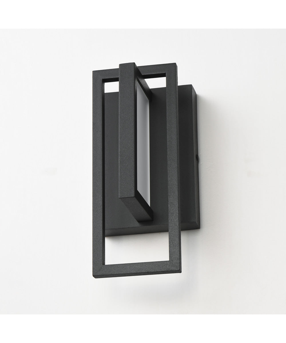 Formation VX 10 inch Outdoor LED Wall Sconce Black