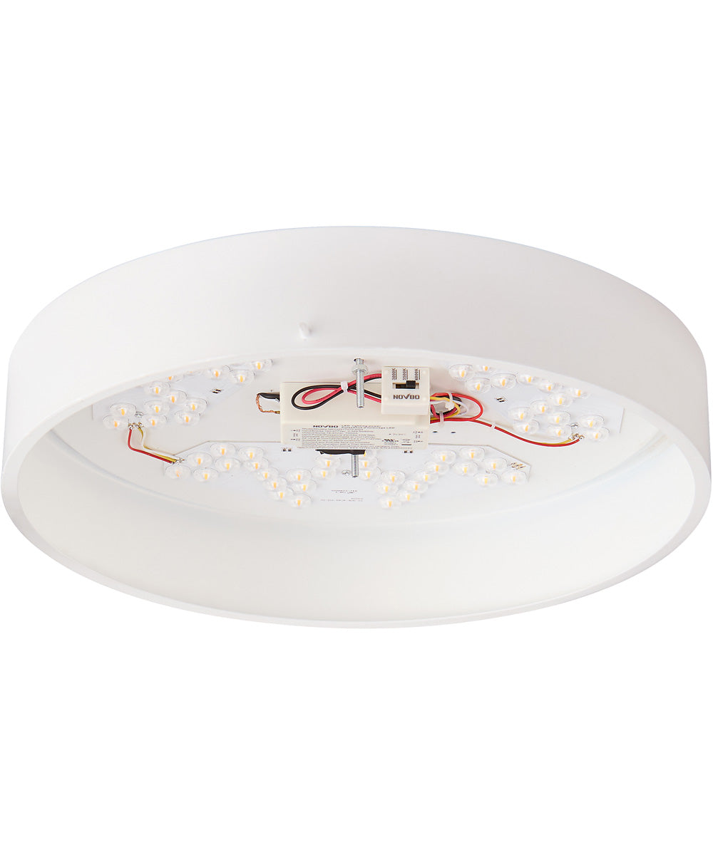 Legend Ceiling Flush Mount Studio White