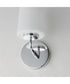 Durham 1-Light Wall Sconce Polished Chrome