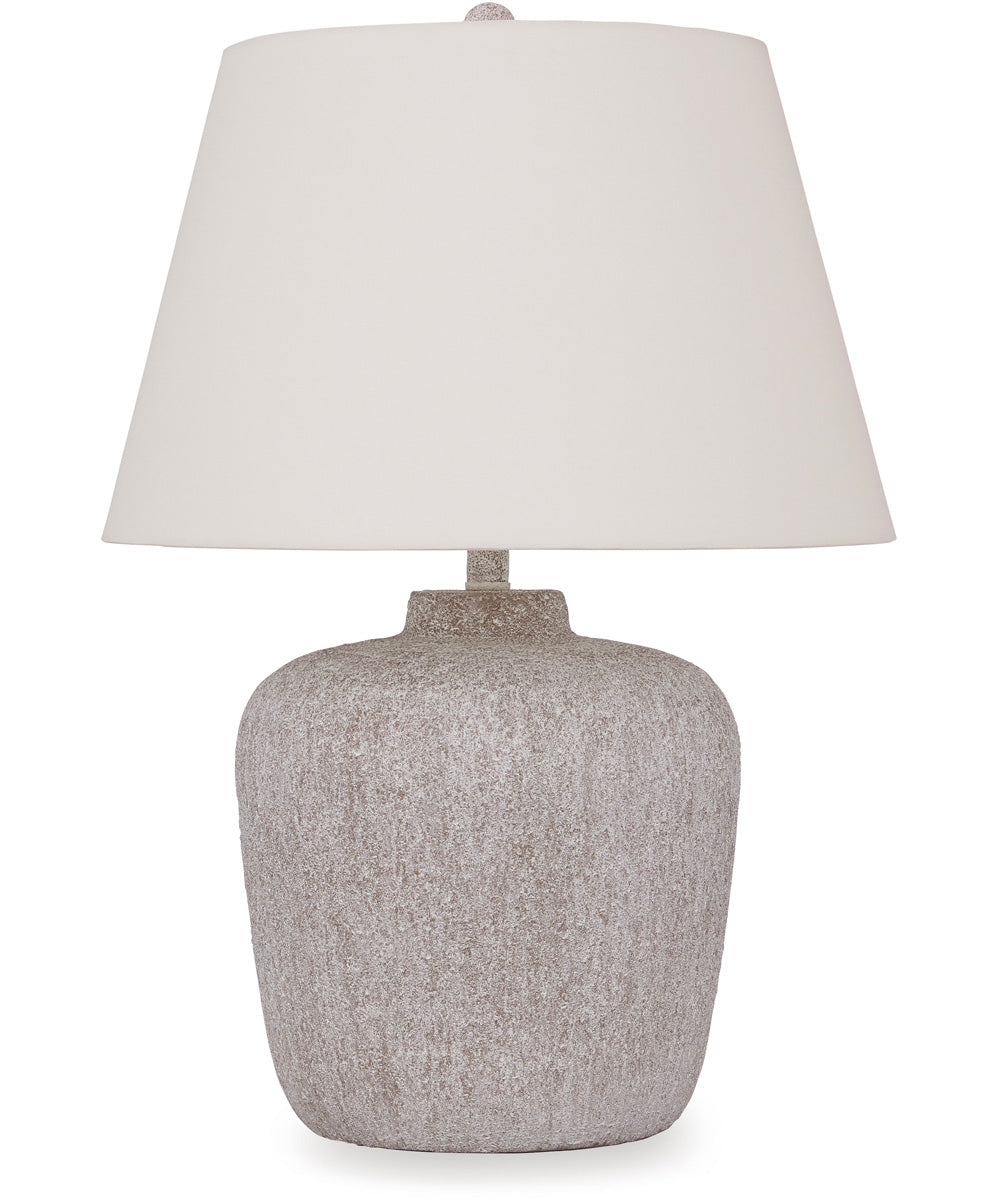 Danry Metal Table Lamp Distressed Cream