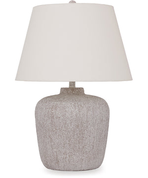 Danry Metal Table Lamp Distressed Cream