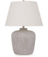 Danry Metal Table Lamp Distressed Cream