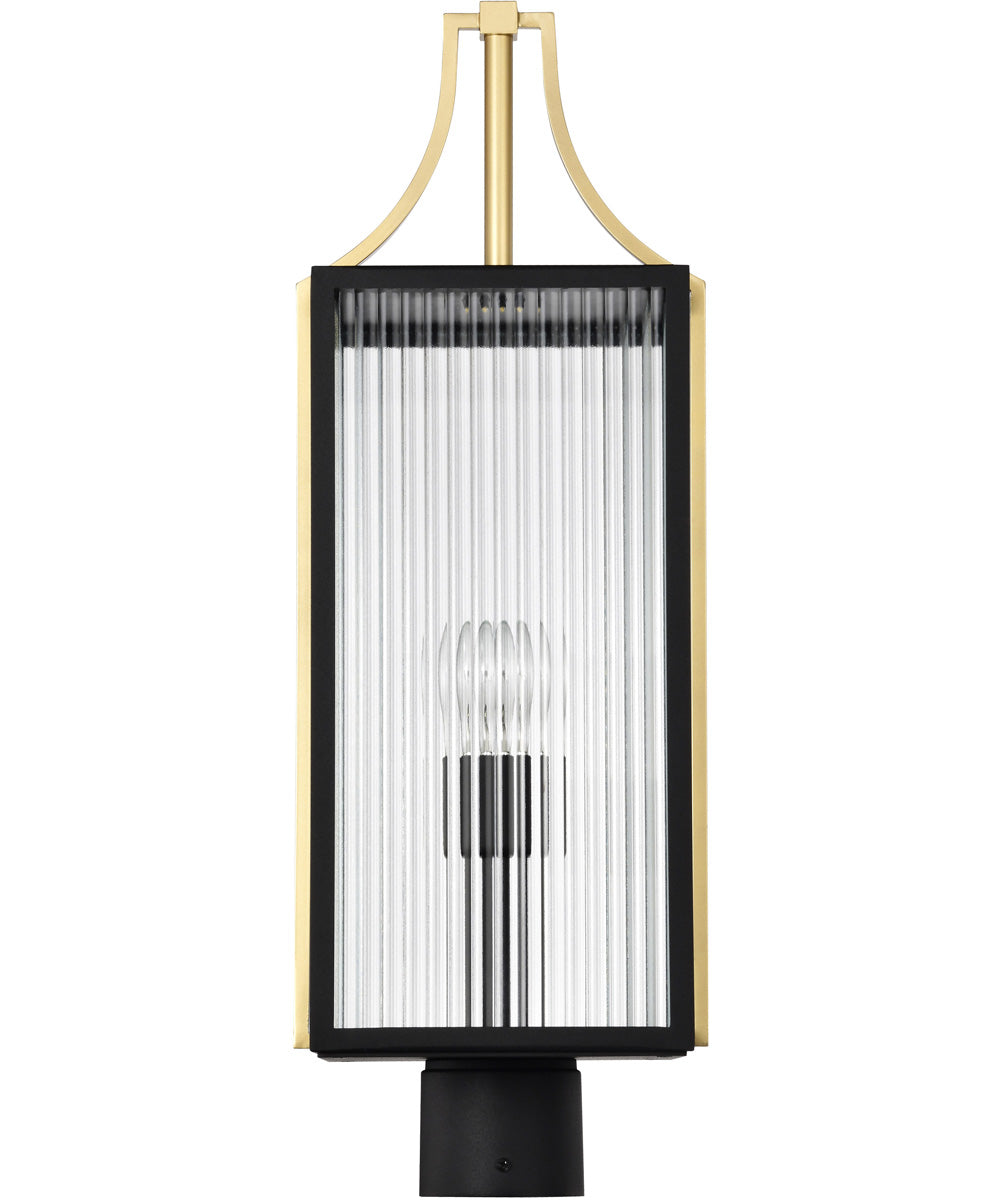 Holden 1-Light Outdoor Black / Gold