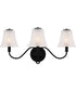McKinney 3-light Bath Light Matte Black