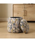 Arem Upholstered Multi-Color Ottoman