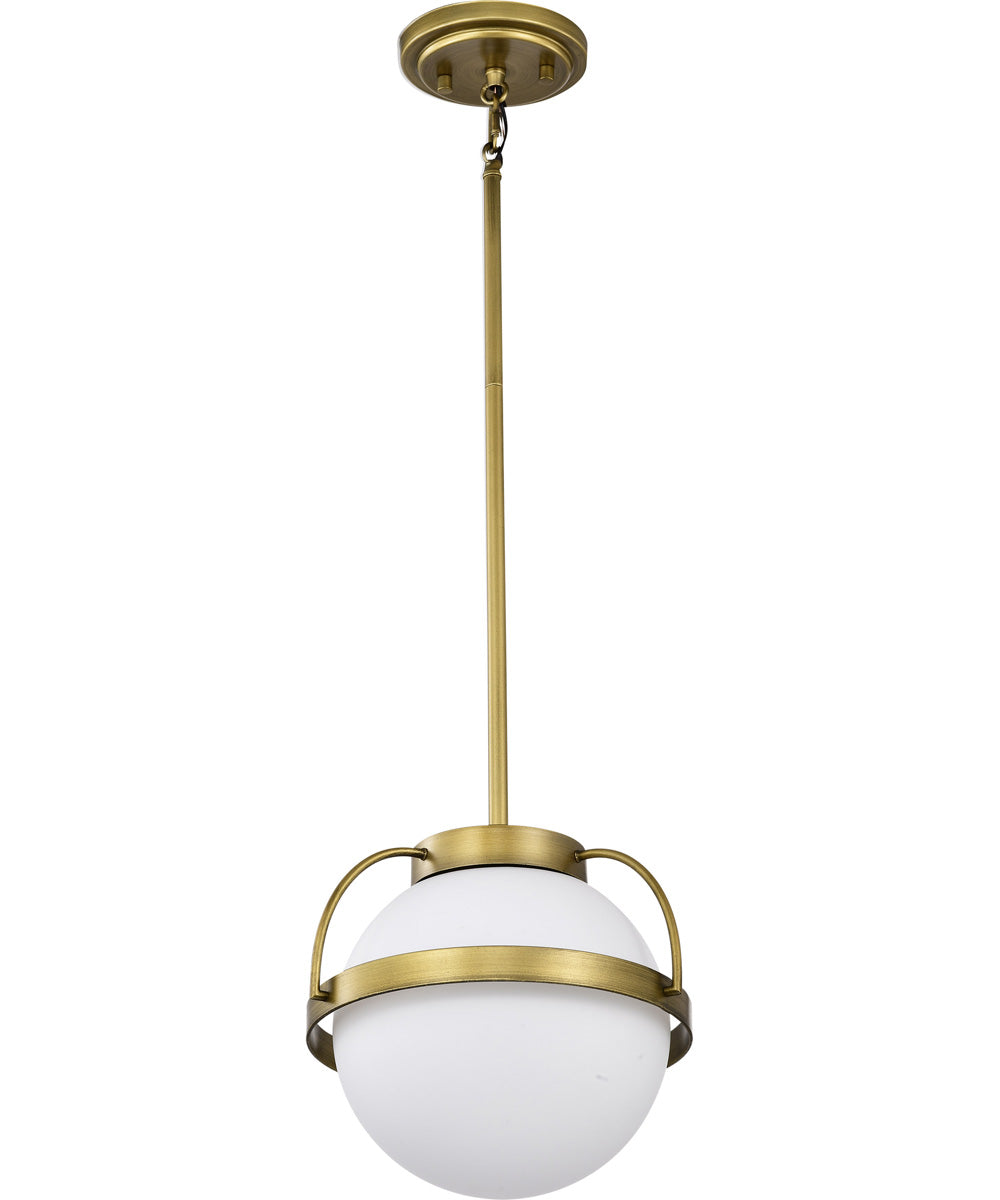 Lakeshore 1-Light Pendant Natural Brass