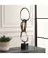 Loopform Brass Ring Sculpture