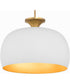 Stupa Pendant Studio White|Brushed Brass