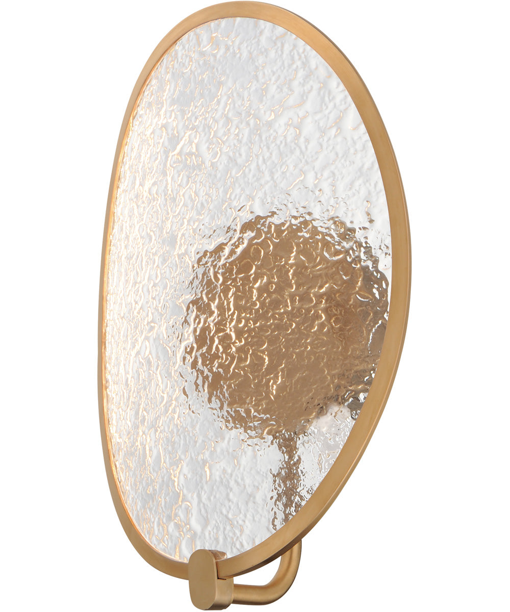 Moonscapes Wall Sconce Brushed Champagne