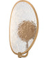 Moonscapes Wall Sconce Brushed Champagne