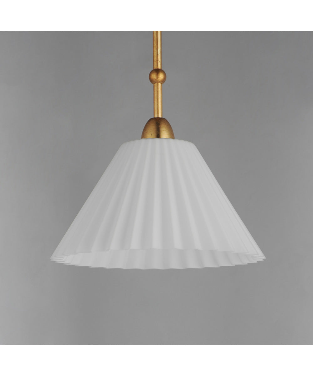 Kismet 1-Light Pendant Gold Leaf