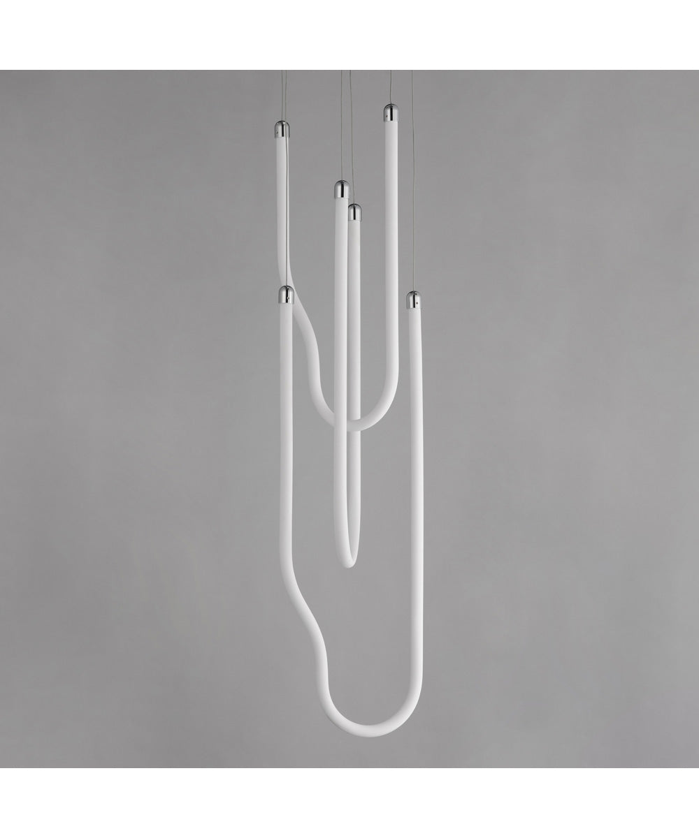 Soleil 3-Light LED Pendant Polished Chrome