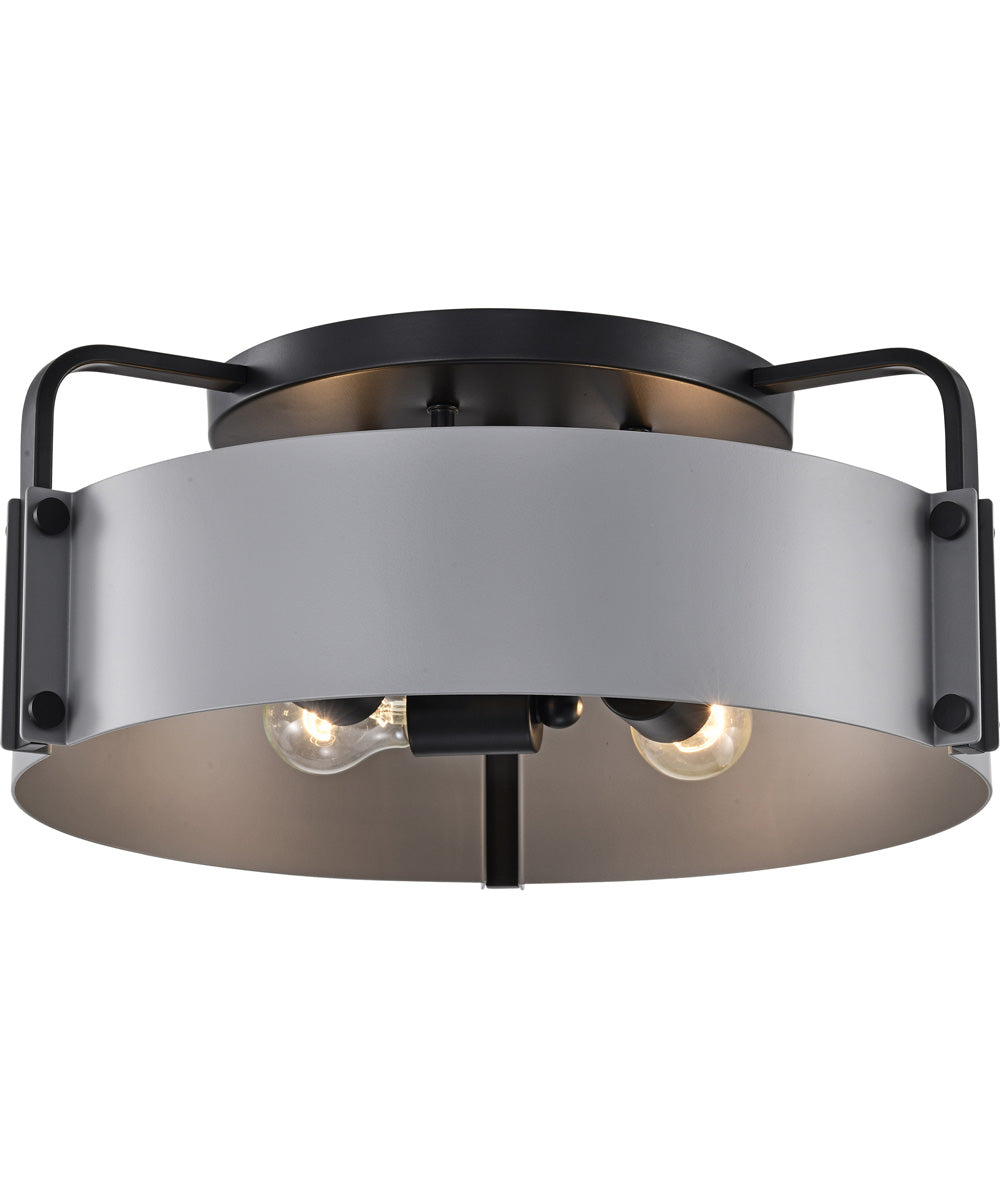 Altos 4-Light Close-to-Ceiling Matte Gray